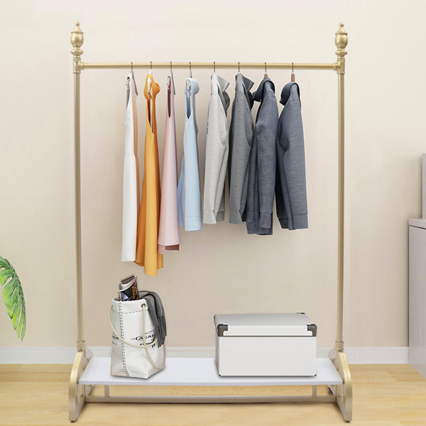 Garments display online racks